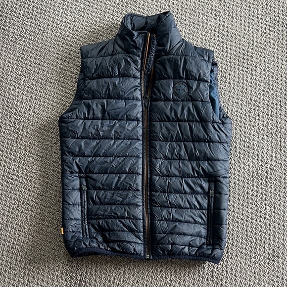 Timberland Men's Blue Quilted Vest - Picture 1 of 12